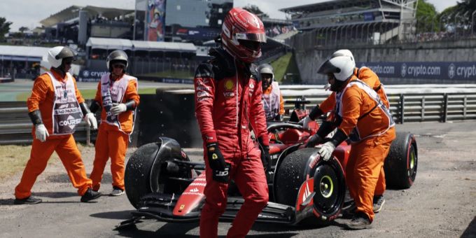 Charles Leclerc hat es bei Ferrari nicht immer leicht. Ferrari Charles Leclerc