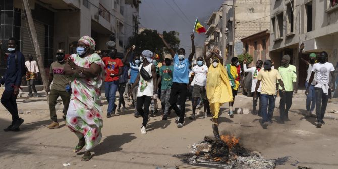 Senegal Proteste Präsidentenwahl Demonstrationen