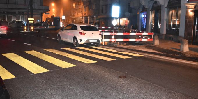 Rorschach: Auto prallt in Fussgängerin. Rorschach: Unfall
