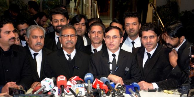 pakistan wahlen parteisymbol