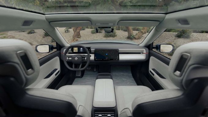 Das Interieur ist cool und sehr hochwertig: Die Software soll eine neue Benchmark für die Branche sein 2027 Rivian R3