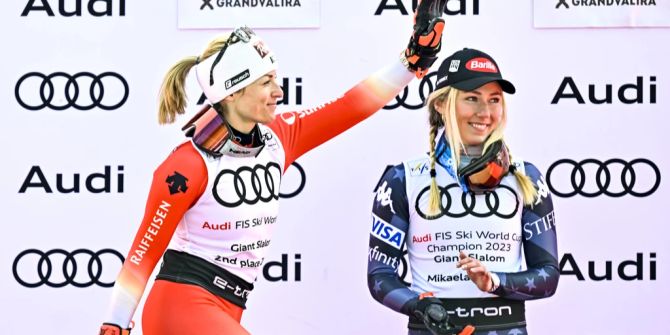 Lara Gut-Behrami Mikaela Shiffrin