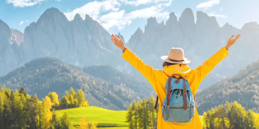 Selbst, wenn es «nur» die Dolomiten sind: Sich mal alleine auf den Weg machen, ist ein Abenteuer, das prägt.