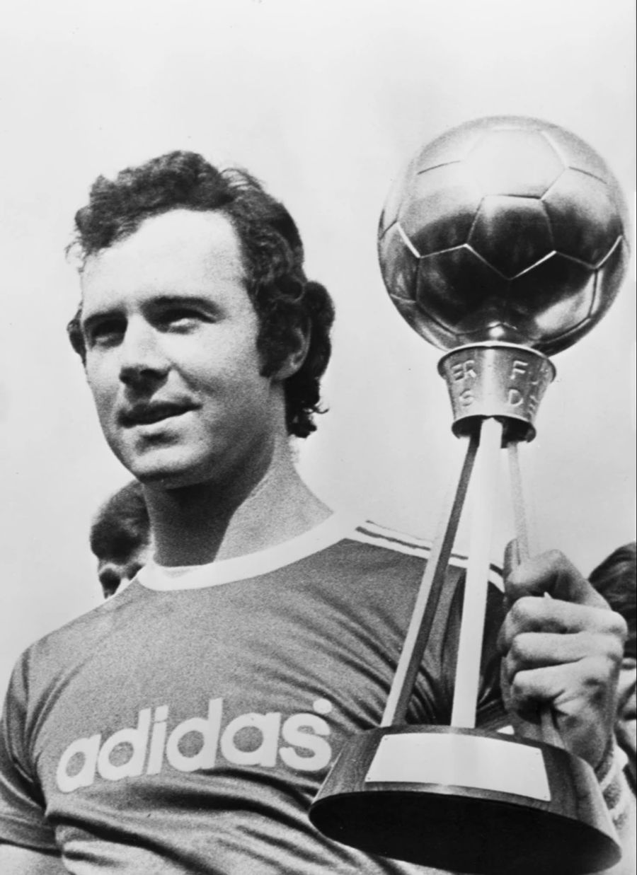 In Deutschland wurde Beckenbauer vier Mal zum Fussballer des Jahres gekürt.