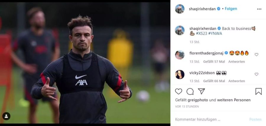 Xherdan Shaqiri Liverpool