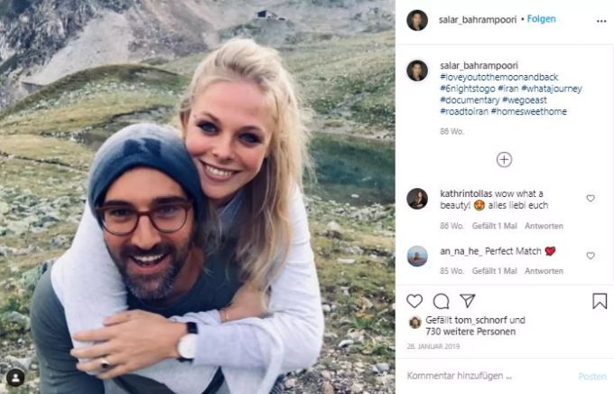 Salar Bahrampoori ist verlobt. bahr