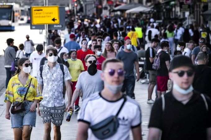 In der Touristen-Hochburg Amsterdam wurden die Massnahmen vor wenigen Tagen verschärft. Coronavirus Lockdown Amsterdam