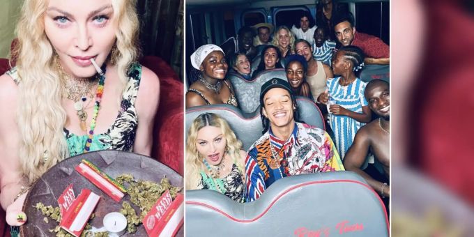 Auf Jamaika - Madonna feiert mit Gras und Toyboy ihren 62. Geburtstag