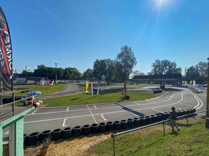 Die Kart-Bahn in Wohlen AG.