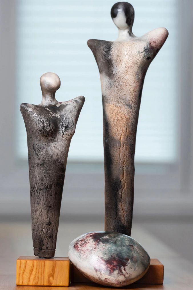 Kunstwerke aus dem Töpferchäuer.