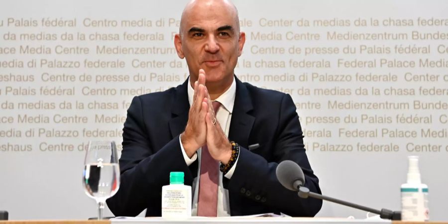 Alain Berset Coronavirus