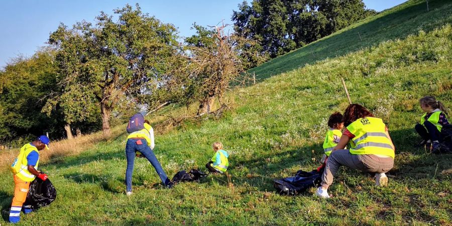 Clean-Up-Day in Wettingen