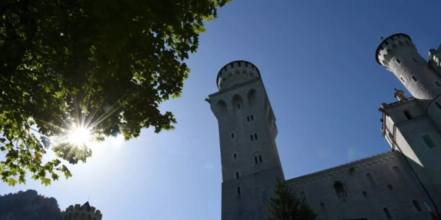 Schloss Neuschwanstein in Bayern