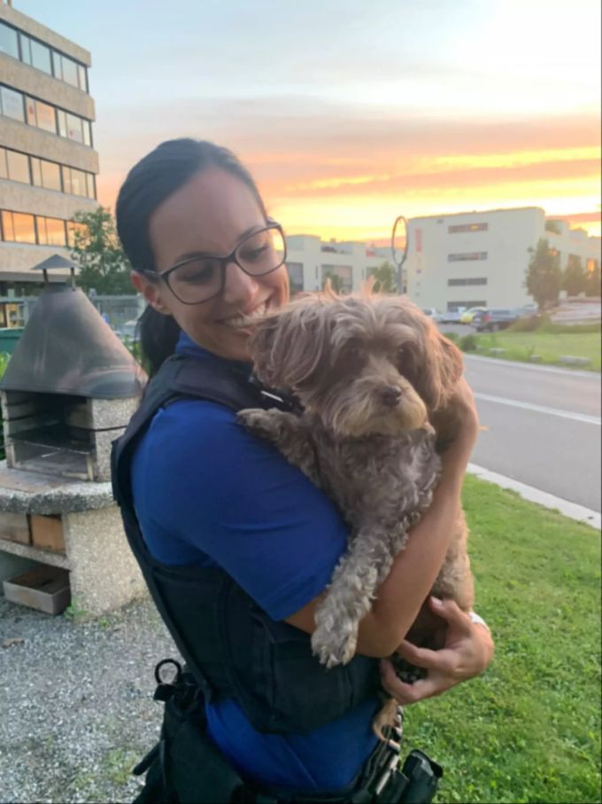 Tierbilder kommen stets gut an bei Nadia Placereanis Instagram-Followern. Stadtpolizei Uster