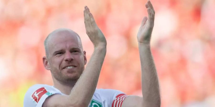 Davy Klaassen wechselt zu seinem Ex-Club Ajax Amsterdam und unterschreibt dort einen Vertrag bis zum Sommer 2024. Foto: Soeren Stache/zb/dpa