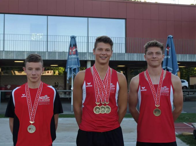 Erfolgreiche Saison für den TVZLA: Nicht nur eine Medaille konnten die Athletinnen und Athleten nach Hause bringen. TV Leichtatheltik Zofingen