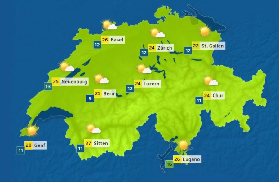 Wetter Schweiz SRF