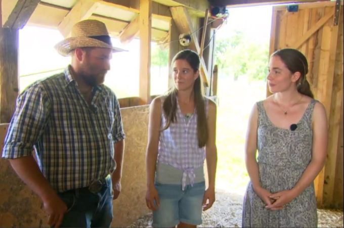 Küsu mit Michèle und Esther. küsu