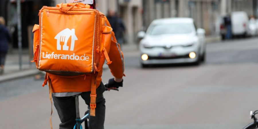 Beim Lieferdienst «Lieferando.de» könnte es bald zum Streik der Fahrer kommen.