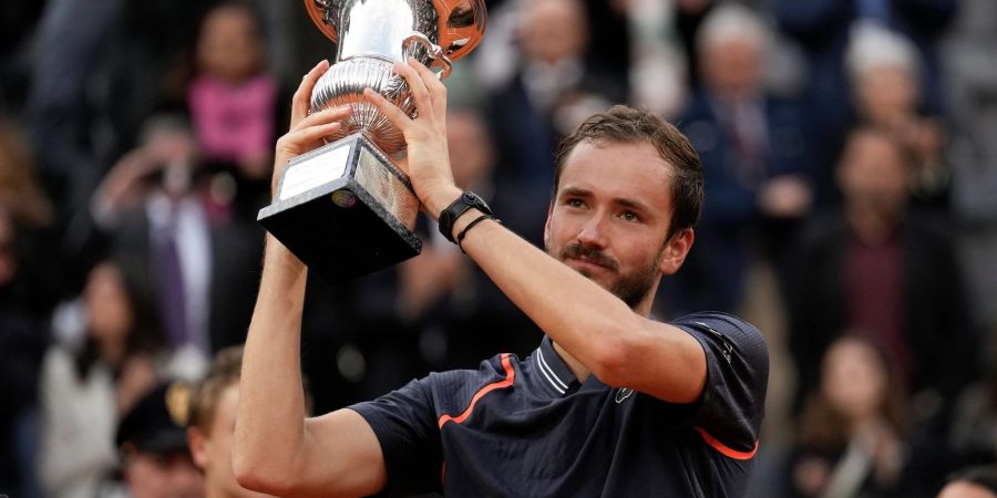 Gewann zum ersten Mal ein ATP-Turnier auf Sand: Daniil Medwedew.