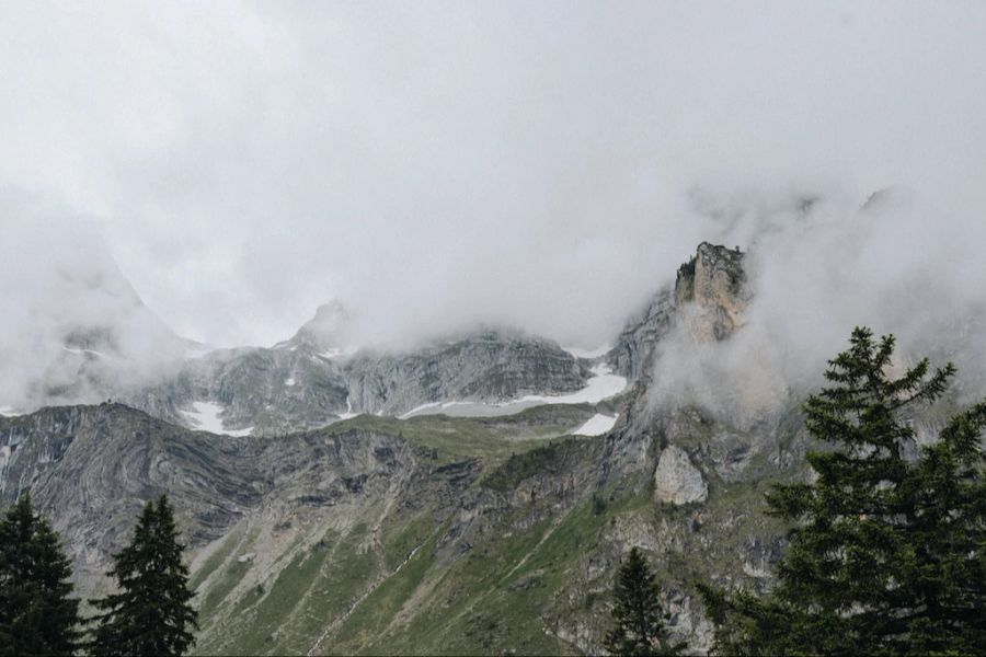 Berge Wolken