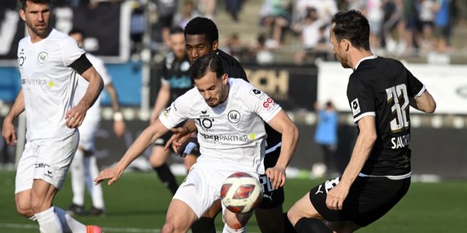 Im Spiel gegen Yverdon gabs für den FC Wil kein Durchkommen. Fc Wil