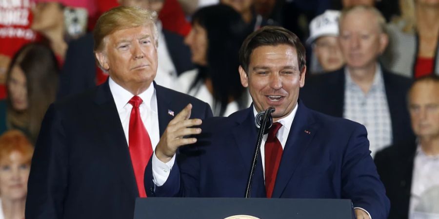 Ron DeSantis Donald Trump