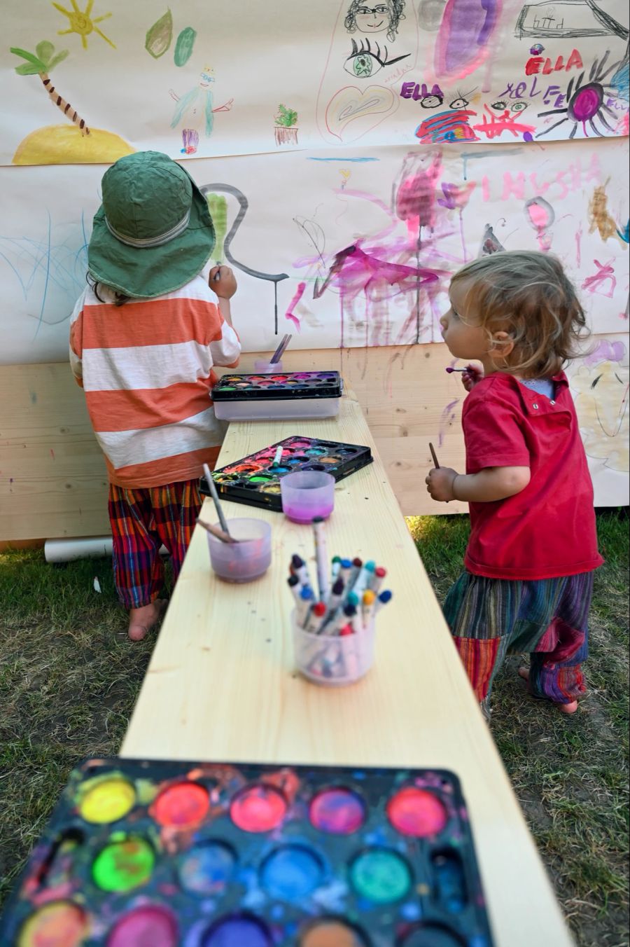 Streetart für Kinder.