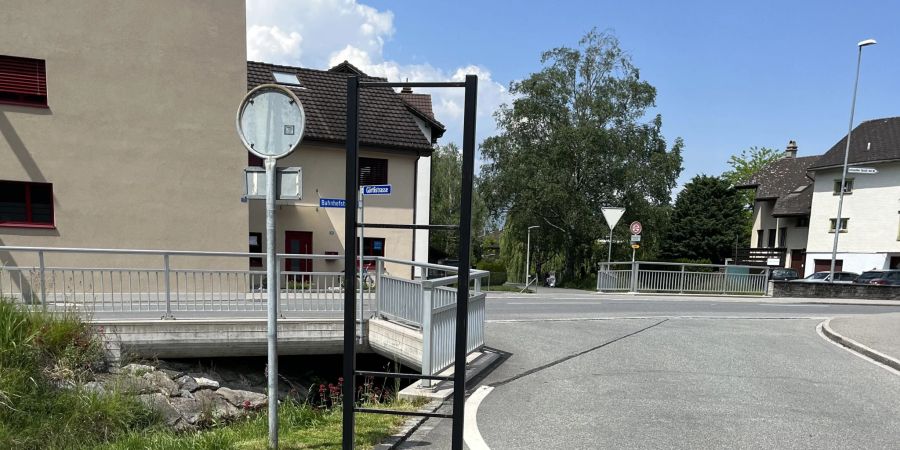 Sevelen: Verkehrssignal gestohlen