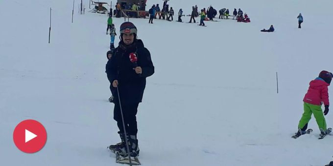 Weisslingen ZH - Mini-Skigebiet in Zürich kann Schneeglück kaum fassen
