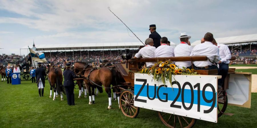 Eidgenössisches Schwingfest Zug Ok-Team