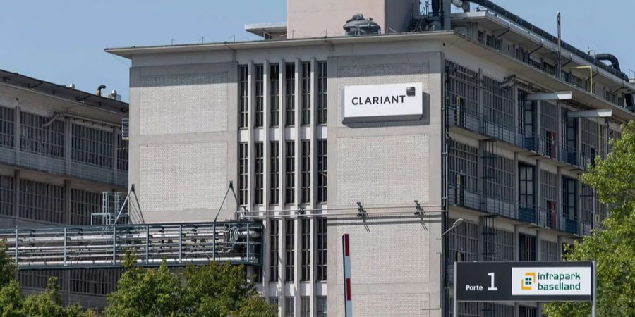 Das Chemiewerk der Firma Clariant in Muttenz.