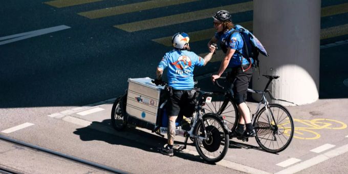 Europapremiere - Schweizer Velokuriere erhalten Gesamtarbeitsvertrag