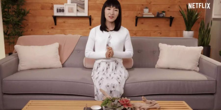 Die 34-jährige Japanerin Marie Kondo hat Millionen von Büchern zu ihrer Aufräum-Methode verkauft. Bild: Netflix