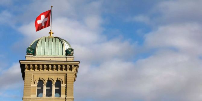 Das Bundeshaus in Bern.