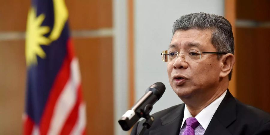 Malaysias Aussenminister Saifuddin Abdullah.