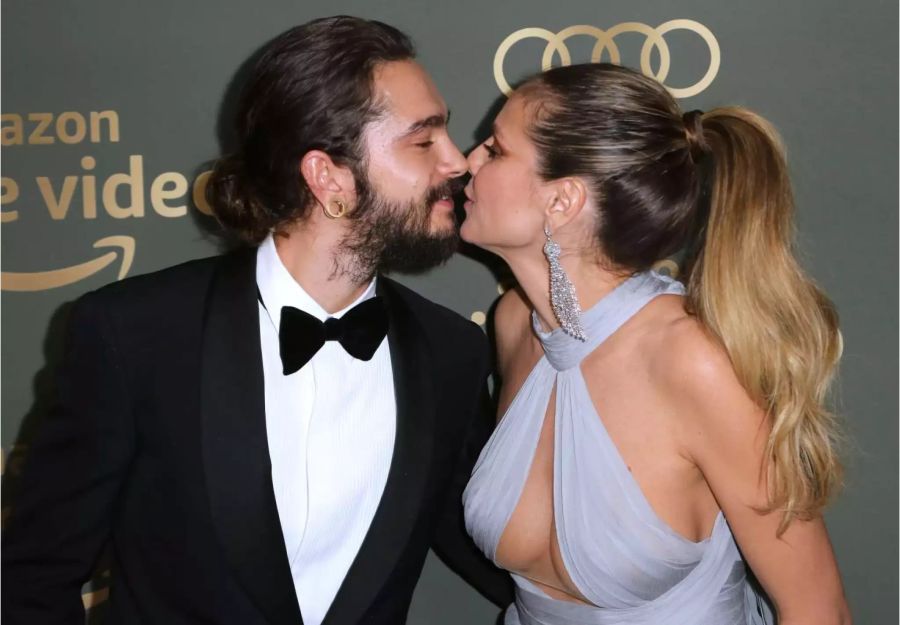 Ihre Liebe kennt mittlerweile die ganze Welt: Heidi Klum und Tom Kaulitz an den Golden Globes.