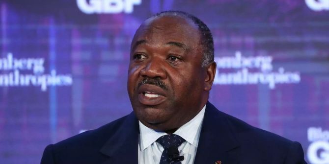 Ali Bongo in New York.