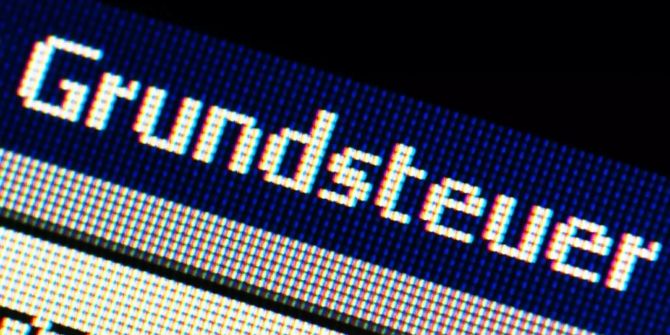 Grundsteuerreform verfassungswidrig.
