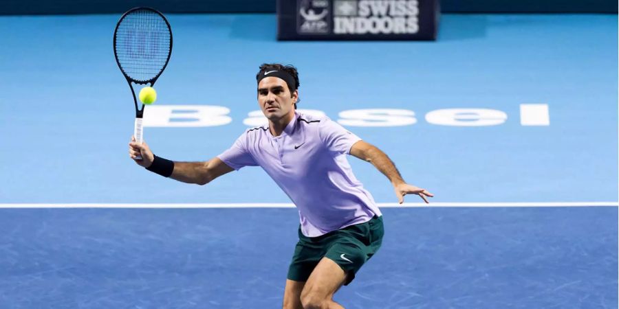 Federer gewinnt die hart umkämpfte Partie.