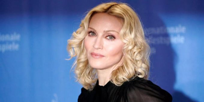 Die US-amerikanische Pop-Sängerin Madonna. Pop-Sängerin Madonna