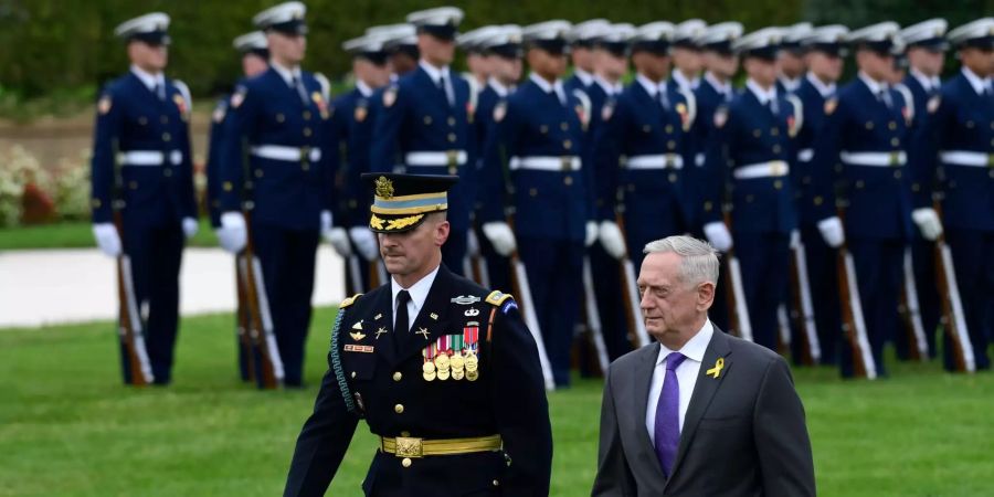 Jim Mattis, der scheidende US-Verteidigungsminister.