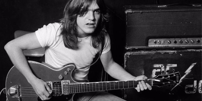 Malcolm Young war Mitbegründer von AC/DC. ac/dc