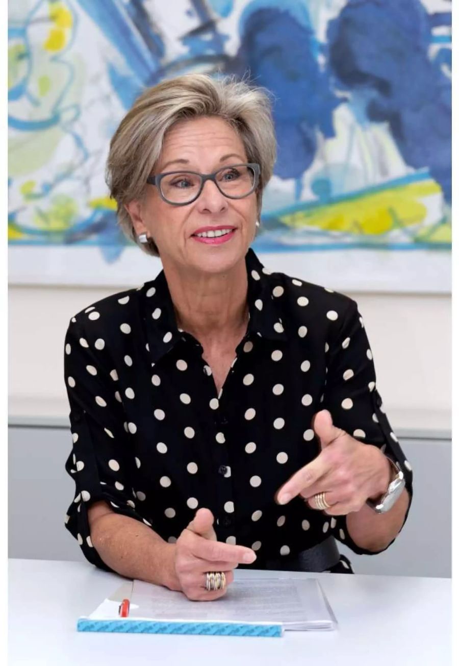 Damit ist die Nachfolge der abtretenden Regierungsrätin Rosmarie Widmer Gysel (SVP) geregelt.