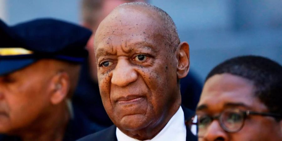 Bill Cosby verlässt das Gericht in Norristown (USA).