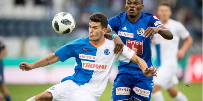 GC-Verteidiger Nathan im Spiel gegen den FC Luzern im September 2018. Nathan GC