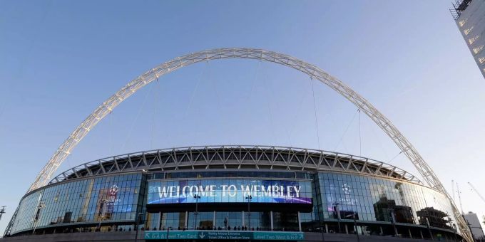 Im Londoner Wembley-Stadion sind am Diensttag nur einheimische Fans zugelassen. Euro 2020