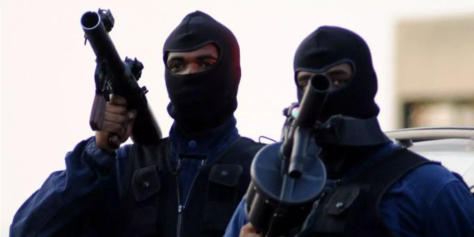 Saudi-arabische Polizisten im Einsatz. (Symbolbild) Saudi-arabische Polizisten im Einsatz. (Symbolbild)