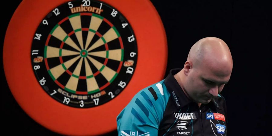 Vorjahressieger Rob Cross aus England.