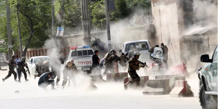 Kabul, Attacke